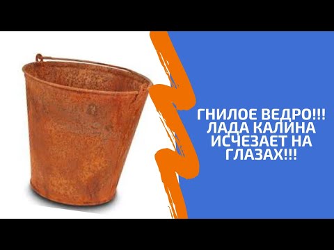 Видео: АвтоВАЗ ржавеет как таз!!! ШОК! Калина 2 осталась без дверей.