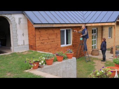 Видео: Счастливая семейная жизнь в деревне. Значительное преображение. Камин — душа дома.
