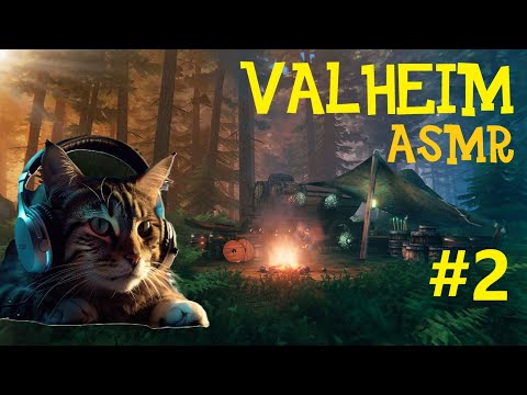 Видео: Valheim ASMR: Спокойное Путешествие по Викингским Землям 🌲🎧