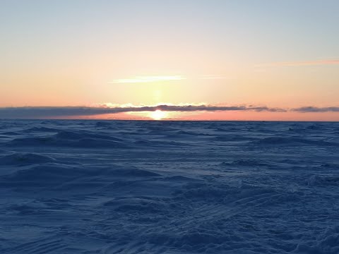 Видео: Зимняя рыбалка на белом море.
