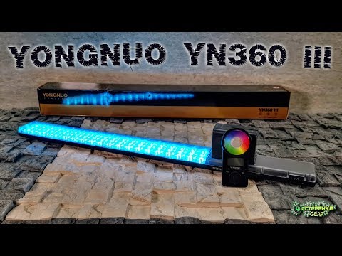 Видео: LED осветитель YONGNUO YN360 III