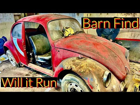 Видео: Находка классического VW Beetle Barn. Заброшенный проект, спасенный 20 лет назад со свалки. БУДЕТ...