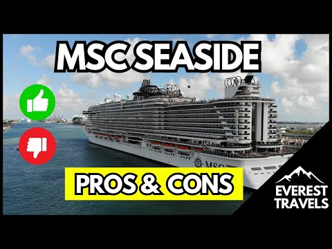 Видео: MSC Seaside | Честные плюсы и минусы этого круизного лайнера