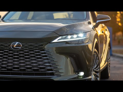 Видео: 👉НОЧЬЮ Lexus RX350h Luxury 2023 года — внутреннее и внешнее освещение + ночное вождение