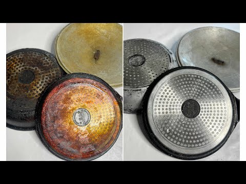 Видео: 5минутта қазан тазалаймыз😱Ешқандай химикатсыз өте оңай әдіс. Чистка казанов.