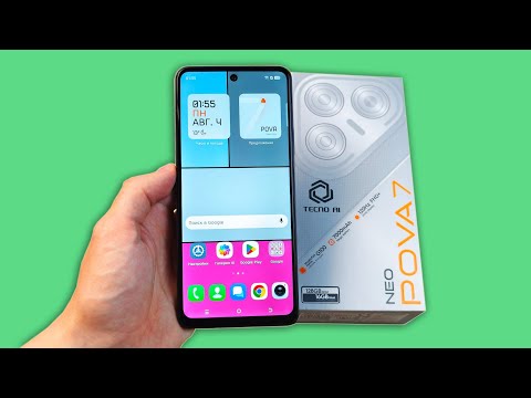 Видео: TECNO POVA 7 NEO - НЕОБЫЧНЫЙ ДИЗАЙН И БАТАРЕЯ 7000MAH!