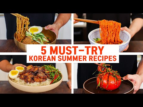 Видео: 5 простых летних рецептов корейской кухни, которые обязательно нужно попробовать — освежающие, ар...
