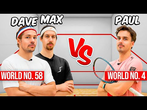 Видео: Сможет ли суперзвезда сквоша Пол Колл отыграться со счёта 0-15 всего за 10 минут?