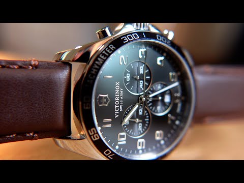 Видео: Полевые часы Швейцарской армии  - Victorinox Fieldforce