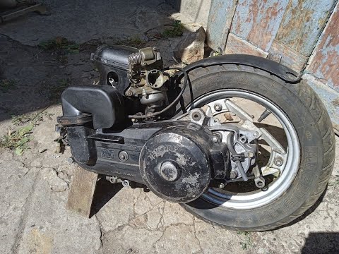 Видео: Двигатель Honda Spacy CH50( Honda Elite CH50 engine rebuild )