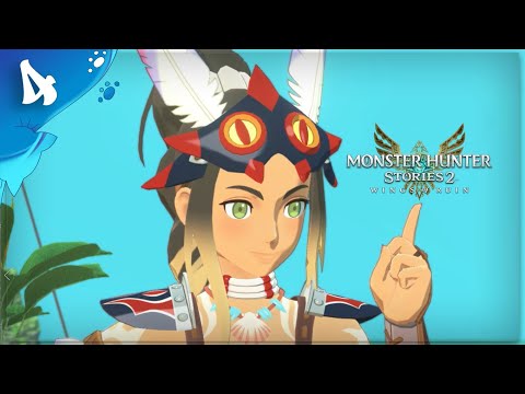 Видео: Monster Hunter Stories 2: Wings of Ruin ➥ Прохождение на русском ➥ #4 - Случай на Пастбищах Пона.