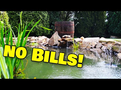 Видео: Установка фильтра для пруда-болота — БЕСПЛАТНАЯ электроэнергия!