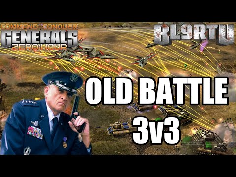 Видео: БИТВА НА ВРАЖДЕБНОМ РАССВЕТЕ 3v3 В GENERALS ZERO HOUR