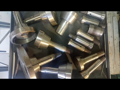 Видео: Цанговый зажим на токарный станок, наследие СССР.