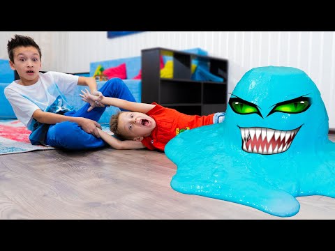 Видео: СЛАЙМ НАПАЛ на Давида. ЭТО ВСЕ Артур. Все Серии Подряд