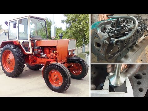 Видео: МТЗ/ЮМЗ - Ремонт головки блока ГБЦ - Поный ремонт