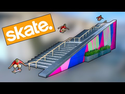 Видео: Скейт — огромный разрыв в тройном сете