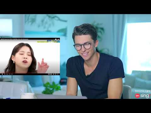 Видео: Реакция Джастина: KPOP-группа NMIXX поёт вживую без автотюна