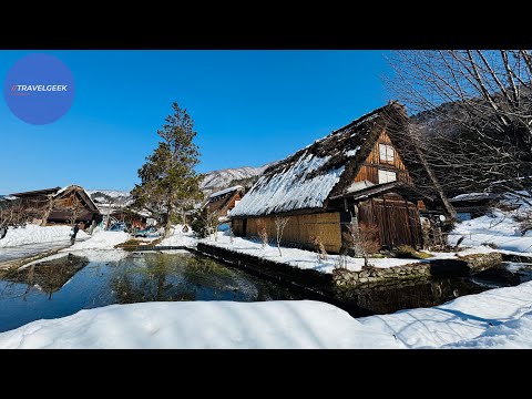 Видео: 2 дня в волшебной снежной деревне Сиракава-го в Японии