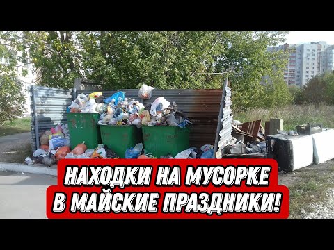 Видео: Что можно найти на мусорках Санкт-Петербурга? Находки на мусорке!