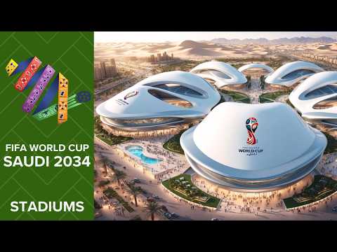 Видео: Стадионы чемпионата мира по футболу 2034 года в Саудовской Аравии раскрыты