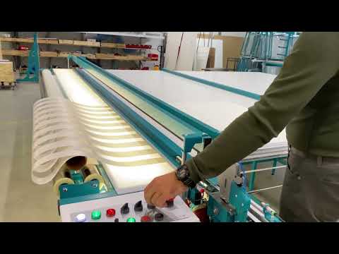 Видео: Стол для производства рулонных штор TA UCRS 3500
