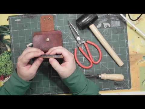 Видео: Мастер-класс №5. Портмоне "Портленд" (часть 2). Master class №5. Portmanteau "Portland" (part 2)