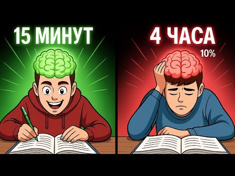 Видео: Учиться меньше, но быстрее: как запоминать информацию