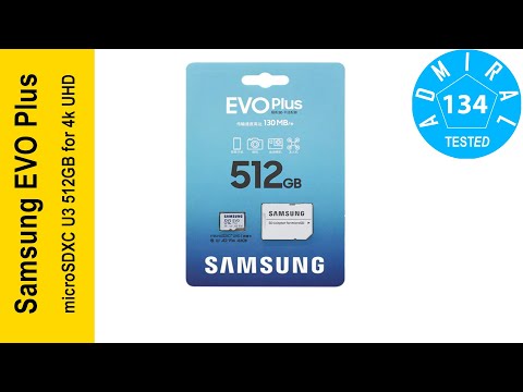 Видео: Samsung microSDXC U3 512GB обзор обновленной карты памяти