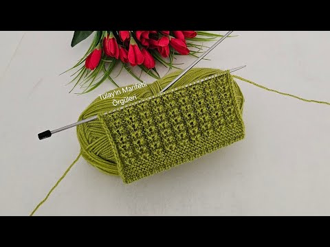 Видео: ВАУ 🧶Простой узор для вязания жилета, шали, блузки