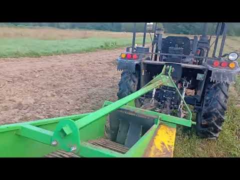Видео: Картоплекопалка транспортерна Bomet, плюси та мінуси користування, доробка ножів в суцільний ніж....
