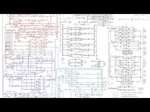 Видео: Знакомство с электросхемами тепловозов ТЭМ2, ТГМ4. Их особенности