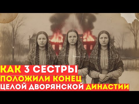 Видео: ТРИ КРЕПОСТНЫЕ СЕСТРЫ | Как они стёрли барский род с лица земли