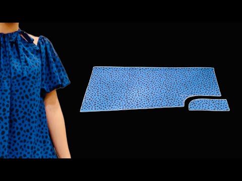 Видео: Быстро и просто 🦋 Как сшить красивое летнее платье