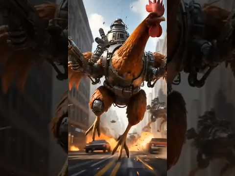 Видео: Боевой петух терминатор вот из будущего смотреть на JoyStickGame прохождение игр в 60 fps