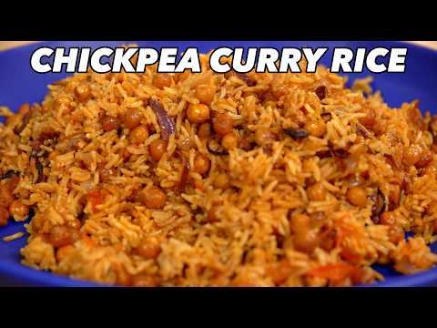 Видео: Рецепт случайно зажаренного нута с рисом карри
