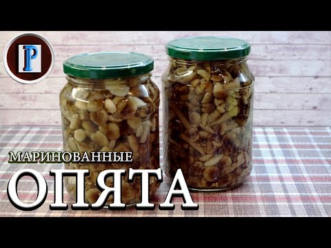 Видео: МАРИНОВАННЫЕ ОПЯТА. Рецепт на зиму.