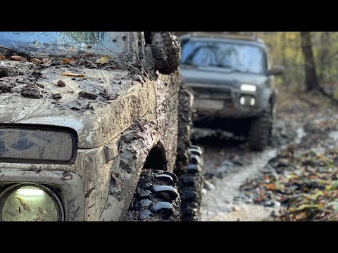 Видео: Крымчане в гостях . Турбо нива не выдержала серьезных нагрузок .
