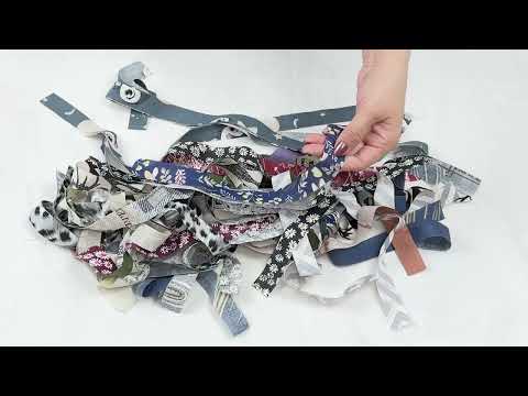 Видео: Посмотрев это видео, вы не будете выбрасывать остатки ткани | Я шью красиво и продаю