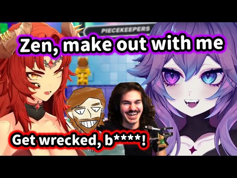 Видео: Зен внезапно становится такой агрессивной после того, как Коттон делает к ней ставку