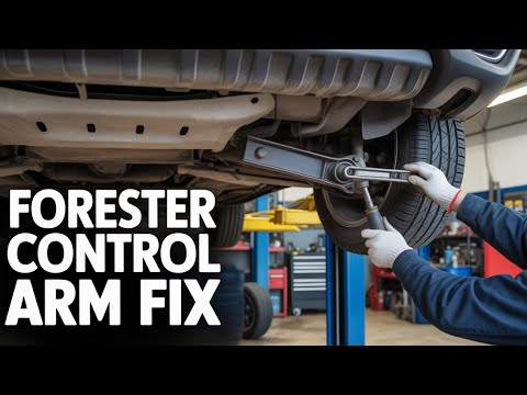 Видео: Замените изношенный нижний рычаг подвески вашего Subaru Forester 2014-2018 СЕЙЧАС!