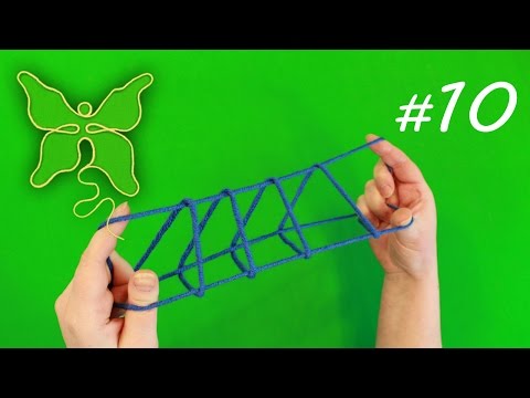 Видео: Четыре веревочные горы / Игра с веревкой на пальцах