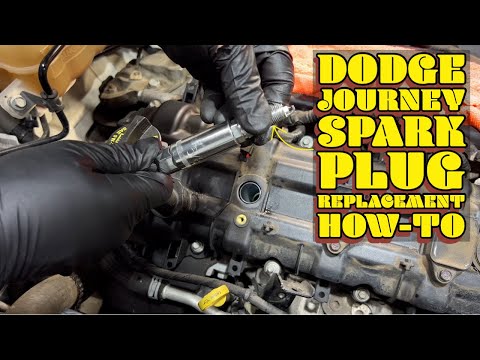 Видео: Инструкция по замене свечей зажигания Dodge Journey 3.6L
