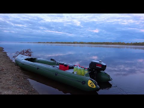 Видео: Сплав по реке Печора, ч1. Одиночный поход. Ночёвка в палатке. Деревня (село) Подчерье. Таёжный быт