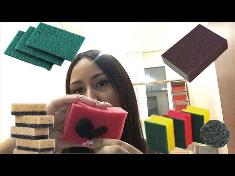 Видео: АСМР | ГУБКИ ДЛЯ ПОСУДЫ 🧽 🧼