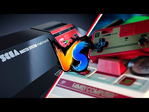 Видео: Master System VS Famicom | Архитектура и анализ игр