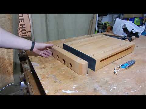 Видео: Компактный столярный верстак. Настройка.