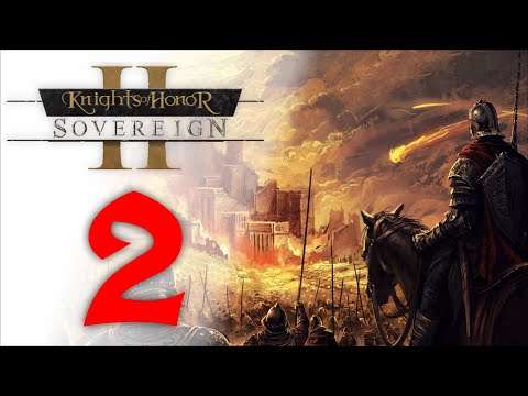 Видео: Француз на коне — грабёж в стране 💂 Прохождение Knights of Honor 2: Sovereign #2 [Англия]