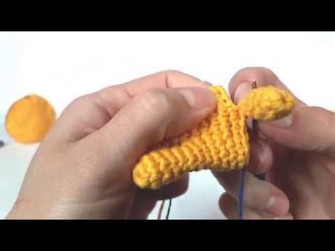 Видео: Солнышко крючком. Вязаное солнце. Солнце вязаное крючком.  Crochet sun (Урок 2 Ручки, тело)