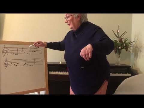 Видео: 44.Музыкальный диктант. Запись мелодии.